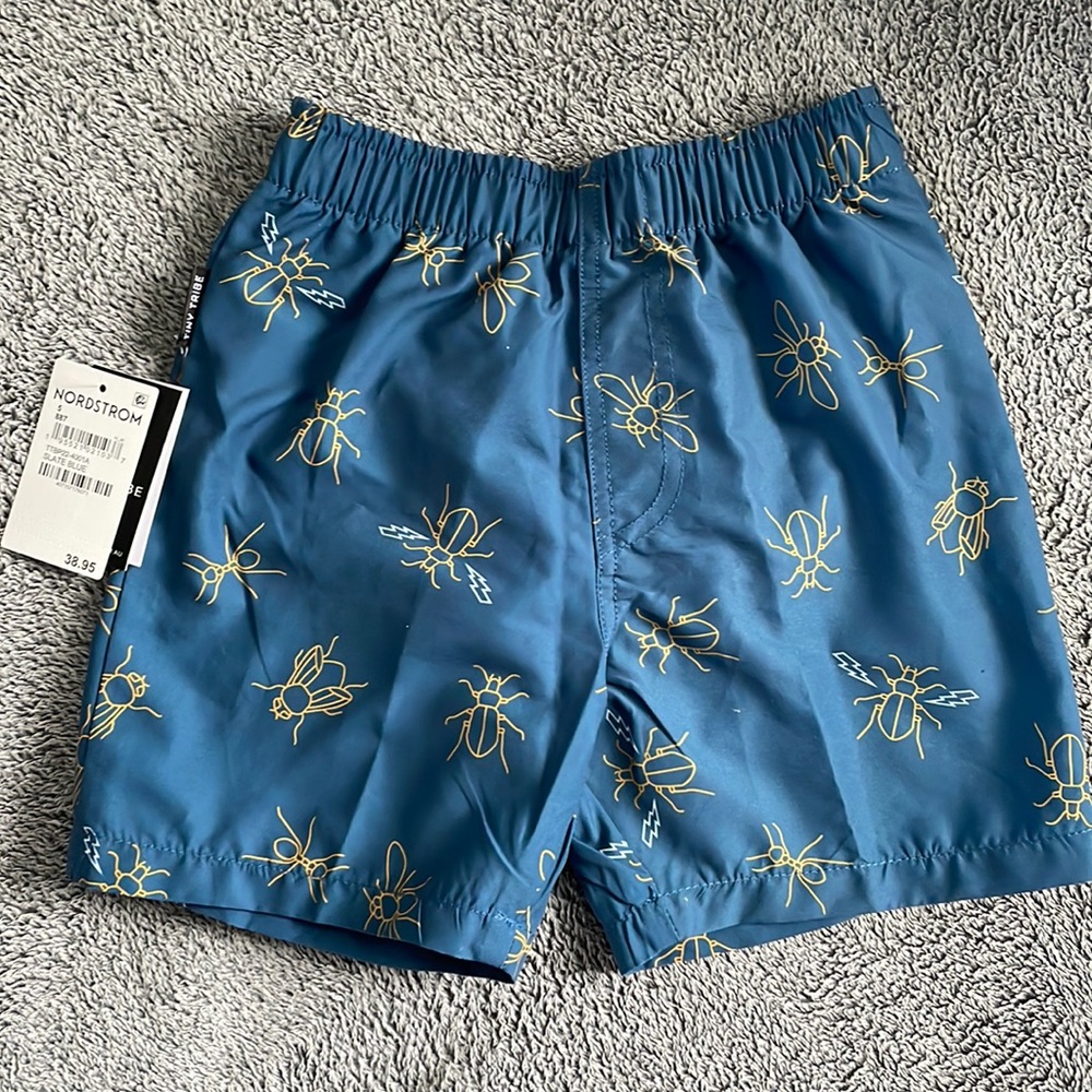 Tiny Tribe Swim Trunks - Size 5 - NWT